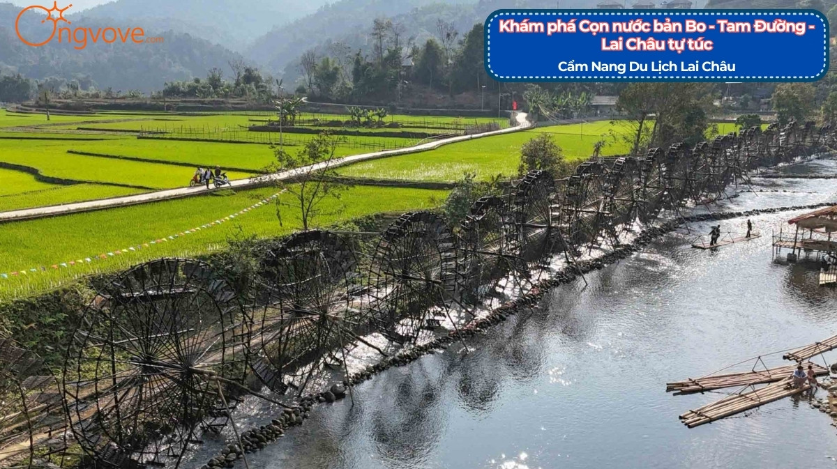Cọn nước bản Bo - Tam Đường - Lai Châu tự túc
