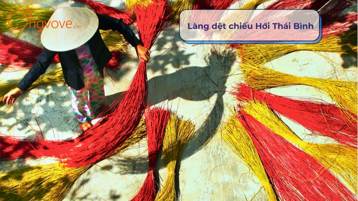 Làng Dệt Chiếu Hới Thái Bình