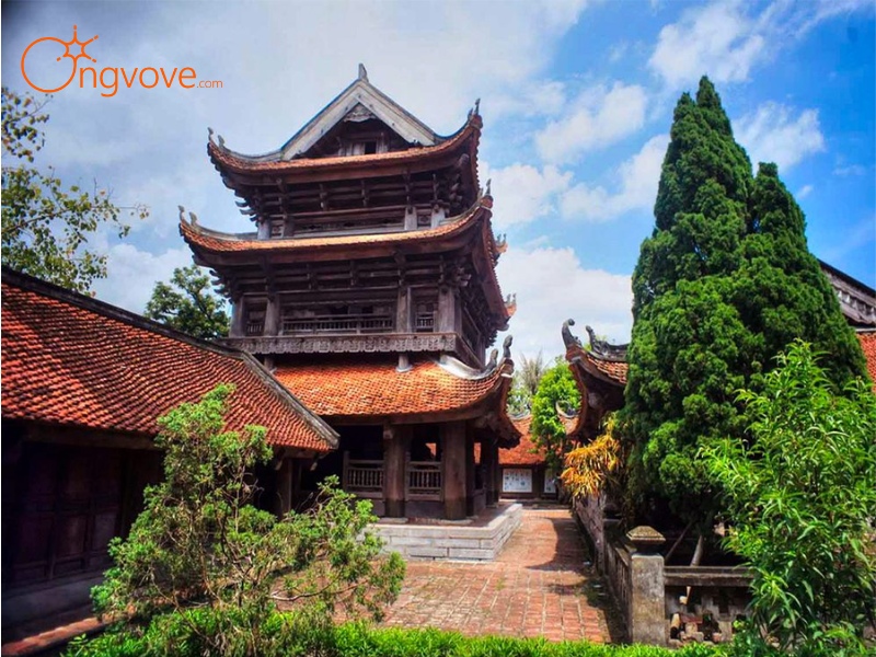 Kiến trúc độc đáo của Chùa Keo Hành Thiện