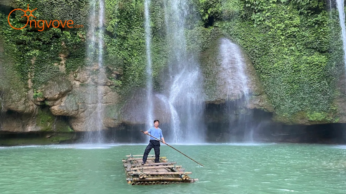 Thác Nàng Tiên Sơn La tự túc