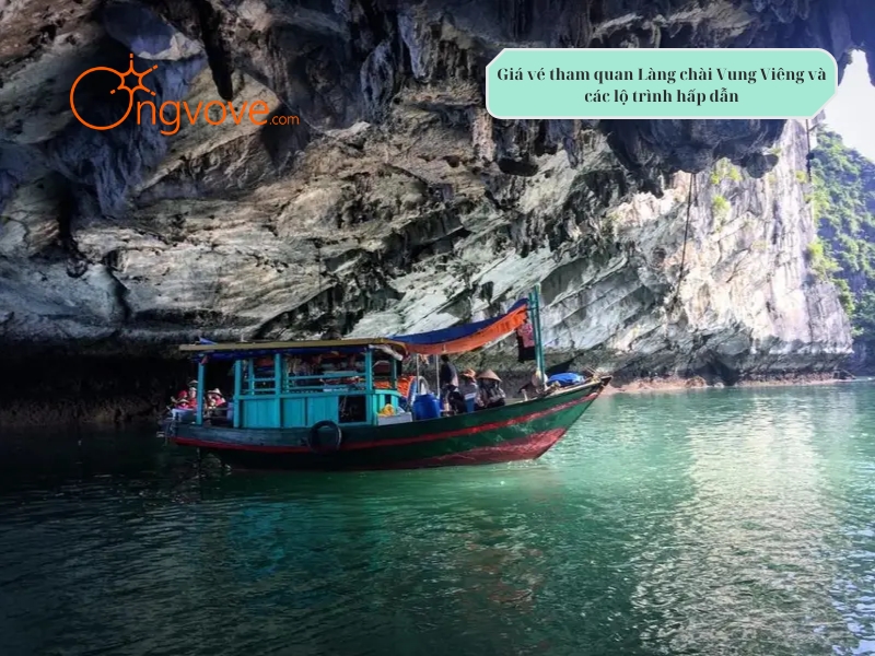 Giá vé tham quan Làng chài Vung Viêng Quảng Ninh và các lộ trình hấp dẫn