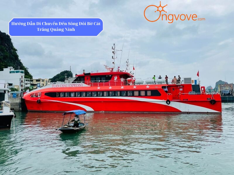 Hướng Dẫn Di Chuyển Đến Sông Đôi Bờ Cát Trắng Quảng Ninh