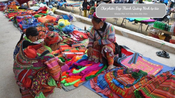 Chợ phiên Đạp Thanh Quảng Ninh Tự Túc