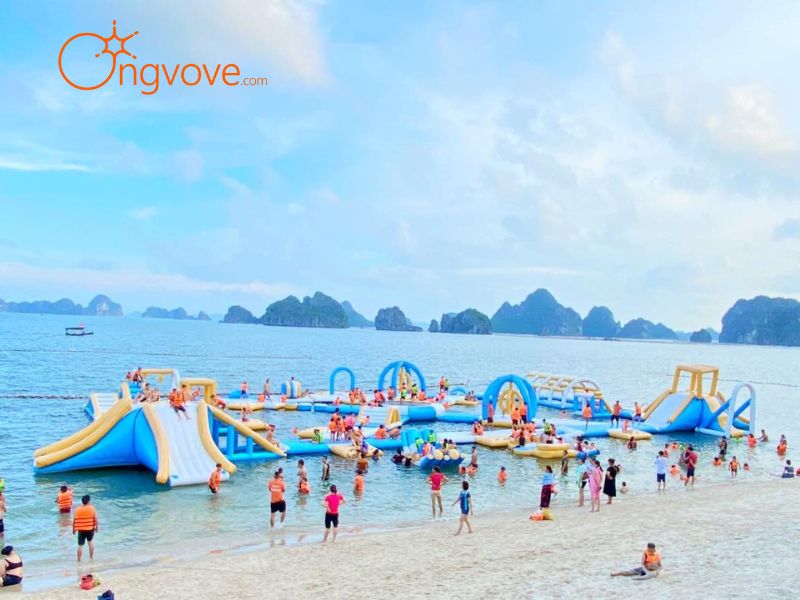 Các Dịch Vụ Và Hoạt Động Thú Vị Tại Bãi tắm Lương Ngọc TP.Cẩm Phả Quảng Ninh