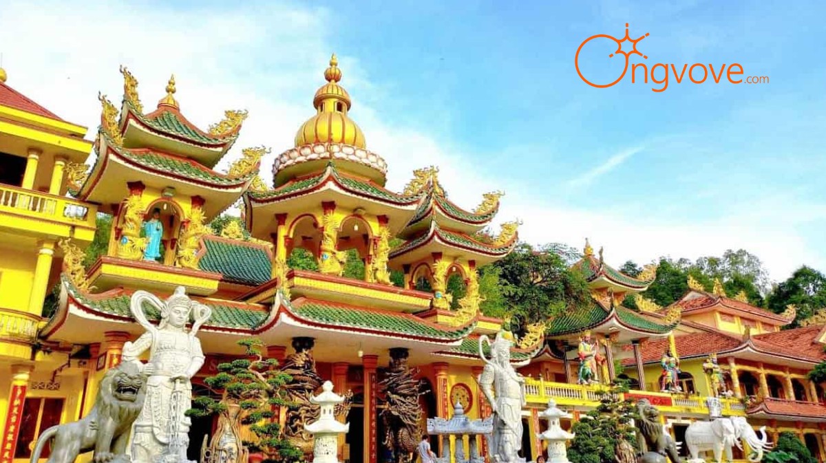 Chùa Thái Sơn Núi Cậu Bình Dương Tự Túc