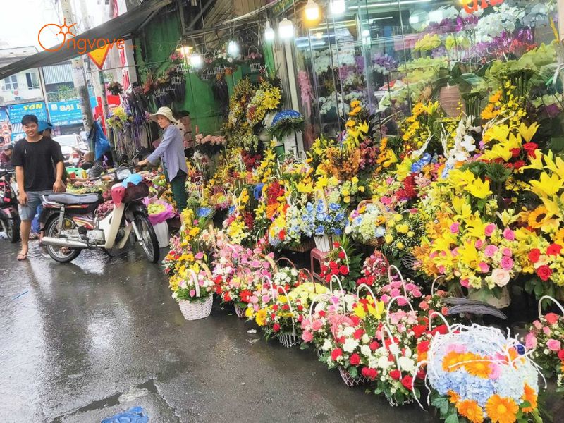 Giới Thiệu Tổng Quan Về Chợ Hoa Tết Hồ Thị Kỷ