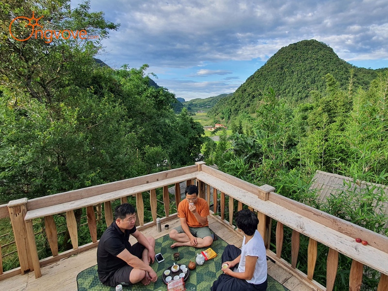 Ong Vò Vẽ Travel cung cấp dịch vụ Lũng Vân Hòa Bình tự túc