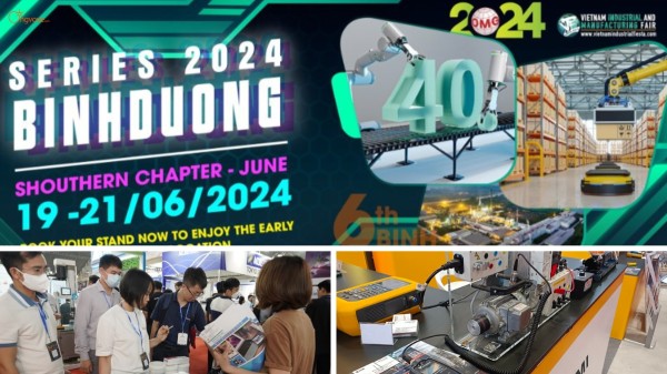 VIMF Bình Dương 2024 - Triển lãm Công nghiệp & Sản xuất Việt Nam
