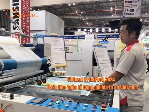 Vietnam PrintPack 2024 - Triển lãm Quốc tế Công nghiệp In ấn Việt Nam