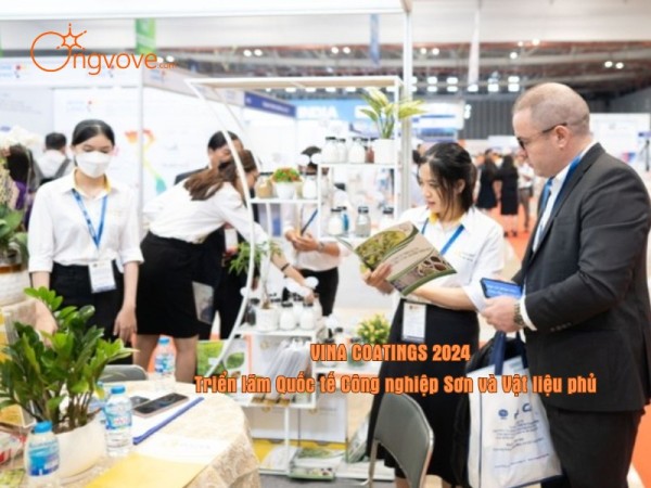 VINA COATINGS 2024 - Triển lãm Quốc tế Công nghiệp Sơn và Vật liệu phủ