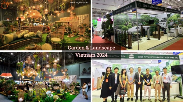 Garden & Landscape Vietnam 2024 - Triển lãm Quốc tế Công nghệ làm vườn & Trang trí Cảnh quan Việt Nam