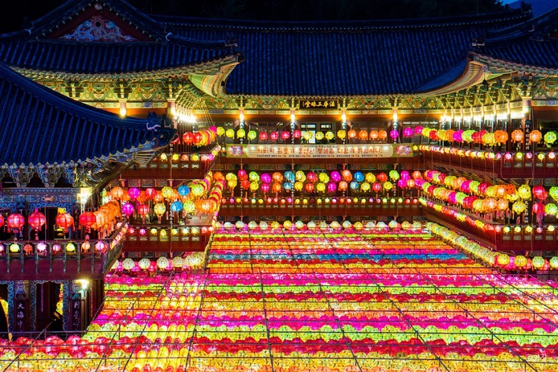Lễ hội lồng đèn hoa sen tại Seoul (Hàn Quốc)