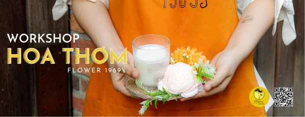 WORKSHOP CANDLE & CANDLE HOLDER WREATH - NẾN THƠM & ĐẾ NẾN HOA