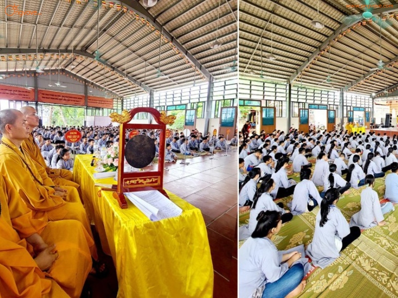Hoạt động tâm linh tại Chùa Linh Quang quận 10