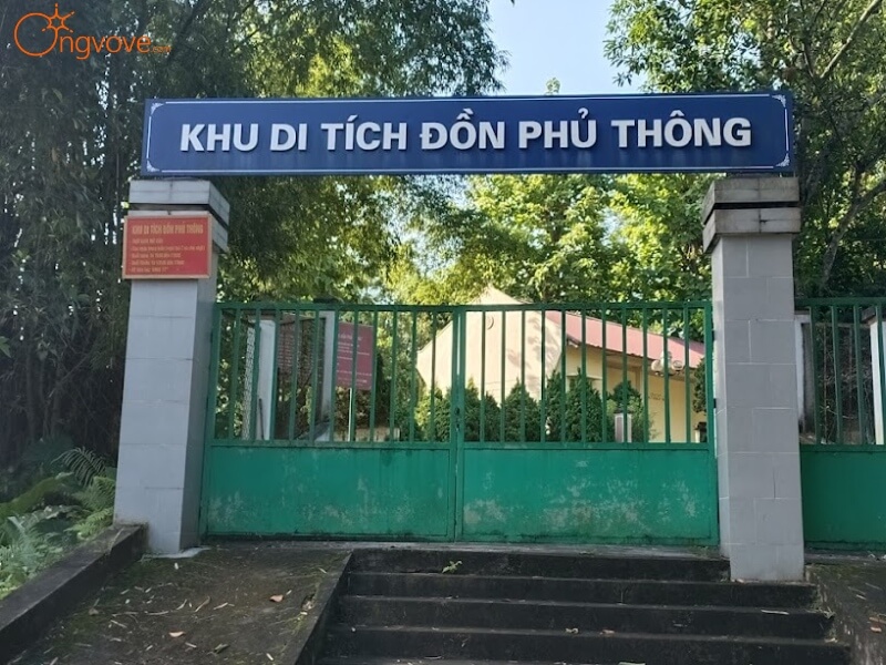 Vị trí chiến lược của Đồn Phủ Thông