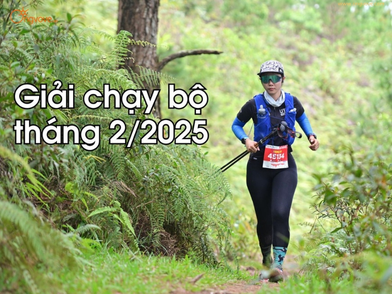 Giải chạy tháng 02-2025