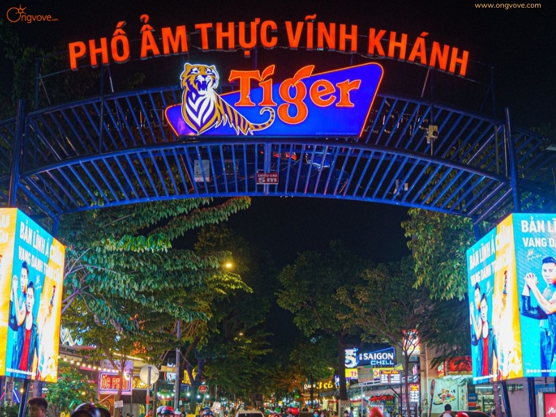 Phố ẩm thực Vĩnh Khánh ở đâu