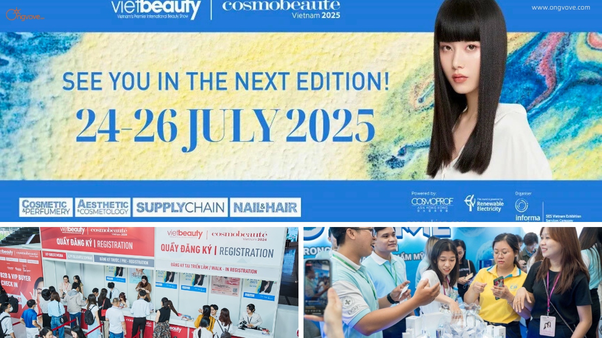 VIETBEAUTY 2025 - Triển lãm ngành làm đẹp hàng đầu Việt Nam