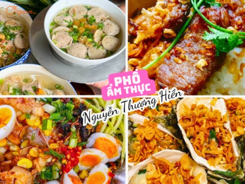 Phố ẩm thực Nguyễn Thượng Hiền quận 3