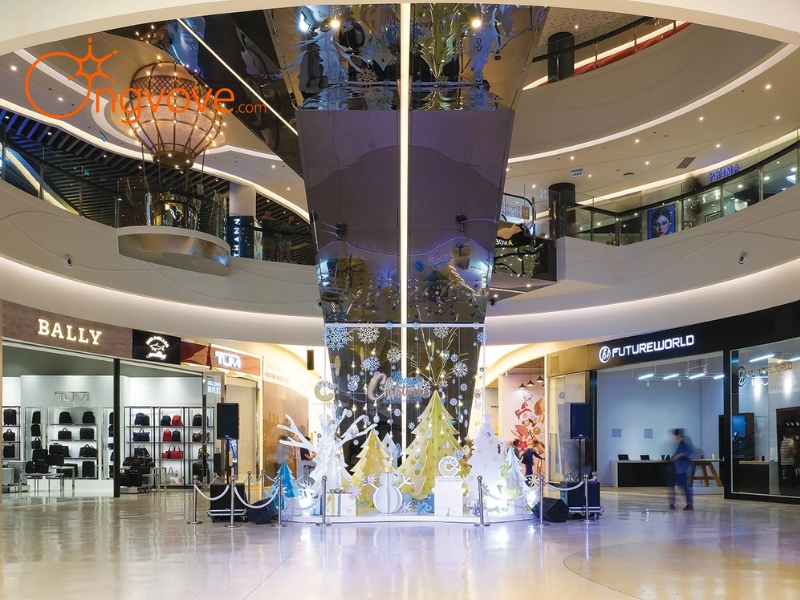 Sơ đồ bãi gửi xe tại Crescent Mall quận 7