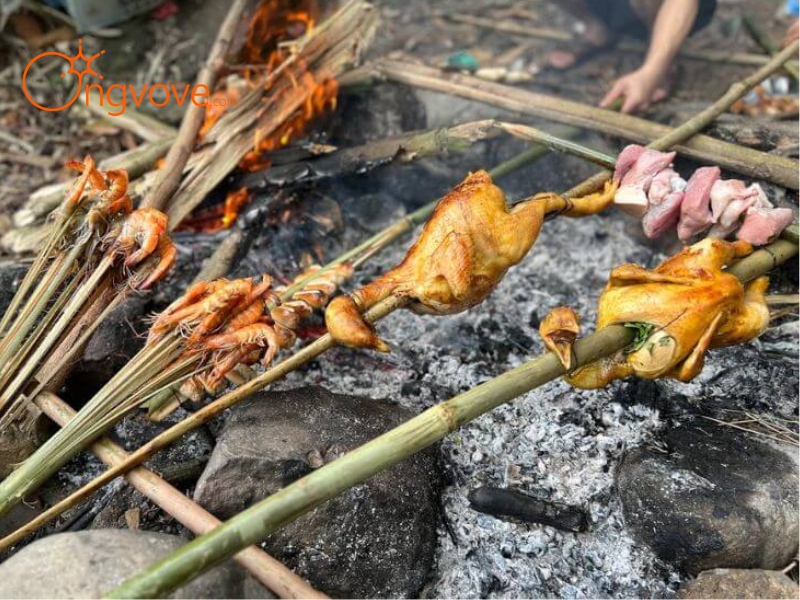 Một số lưu ý về ẩm thực và lưu trú tại Thác Phướn Bắc Giang