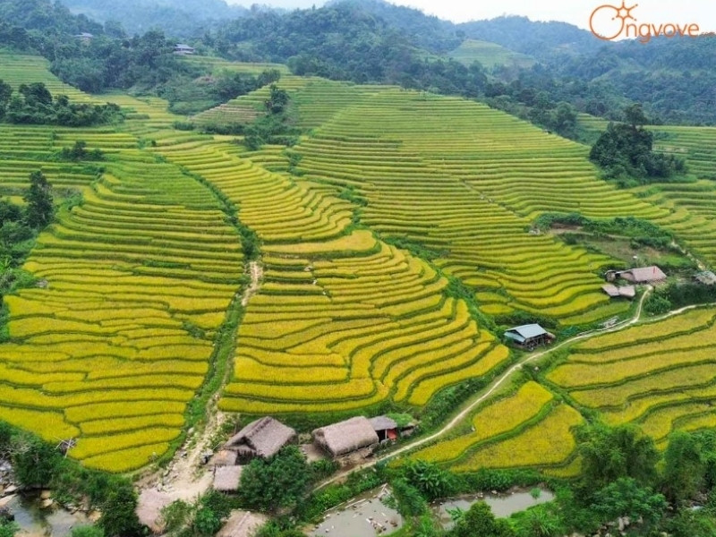 Vẻ đẹp của thôn Nà Thác Hà Giang 