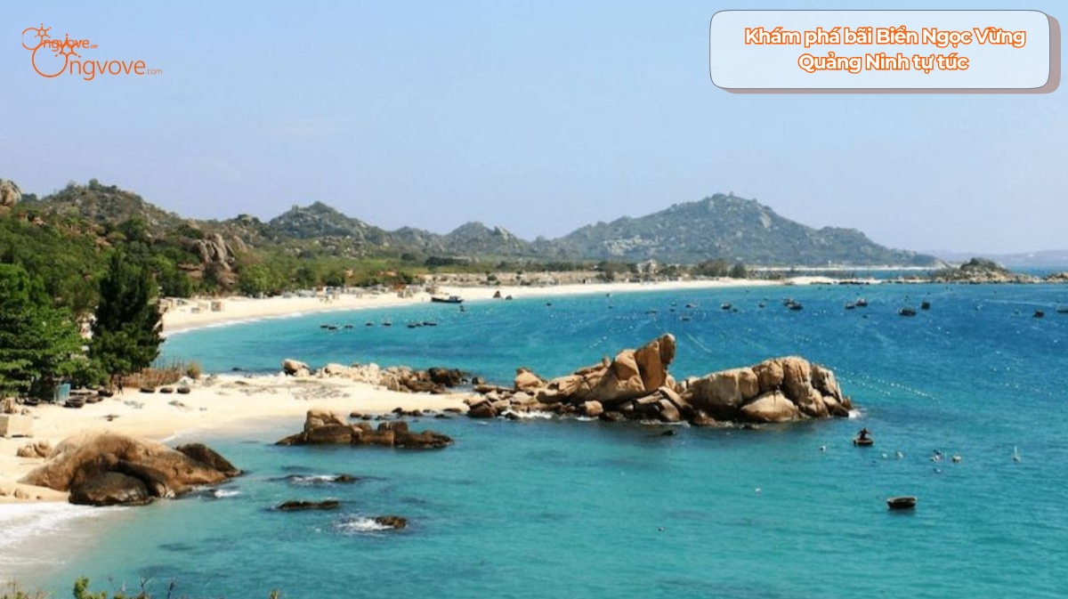 Khám phá bãi Biển Ngọc Vừng Quảng Ninh tự túc