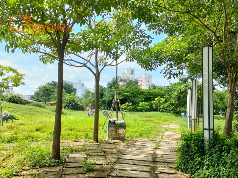 Không Gian Xanh Tại Công Viên Khánh Hội Quận 4