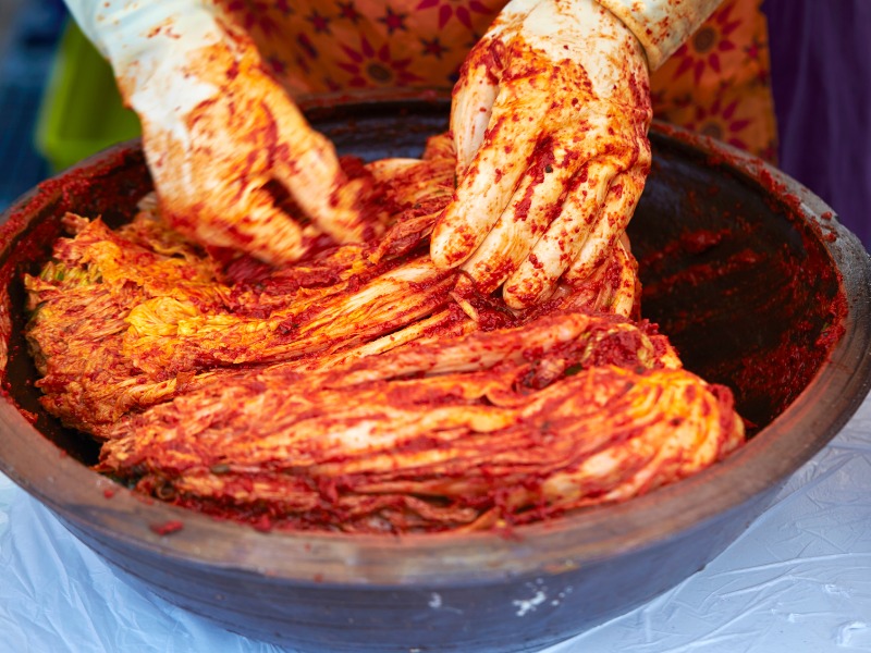 Học làm Kimchi