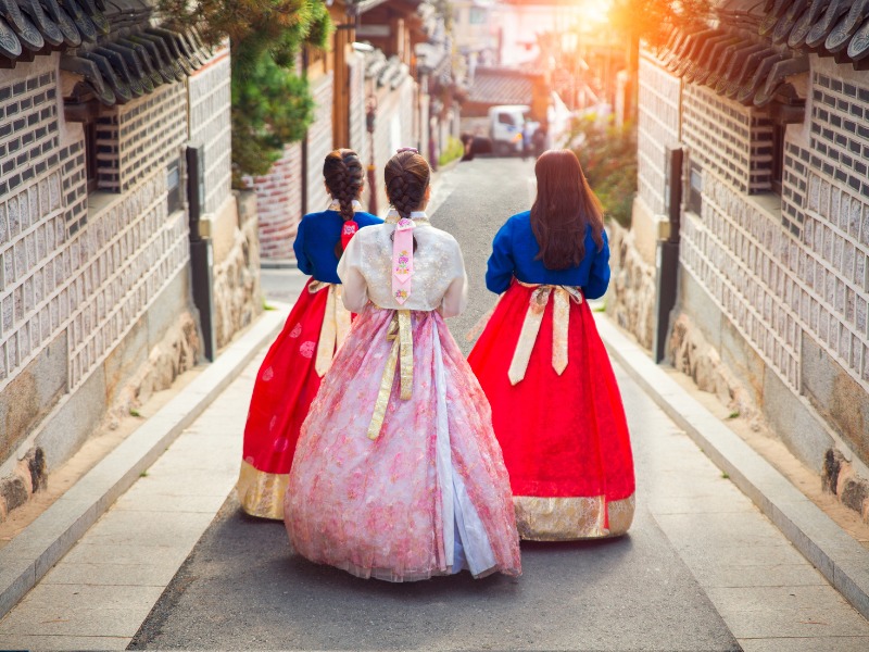 Mặc Hanbok