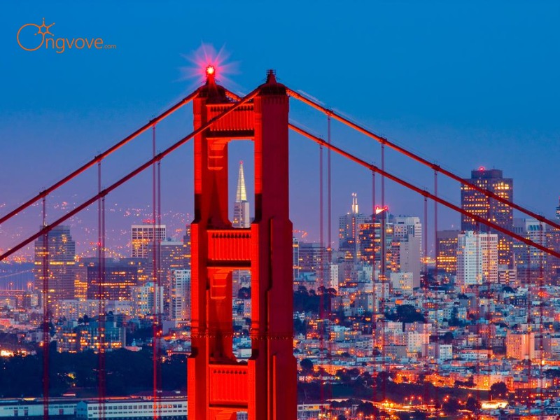 San Francisco - Nổi tiếng với cầu Cổng Vàng