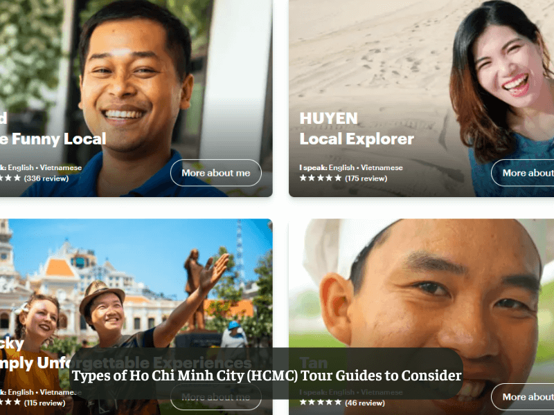 Types of Ho Chi Minh City (HCMC) Tour Guides to Consider