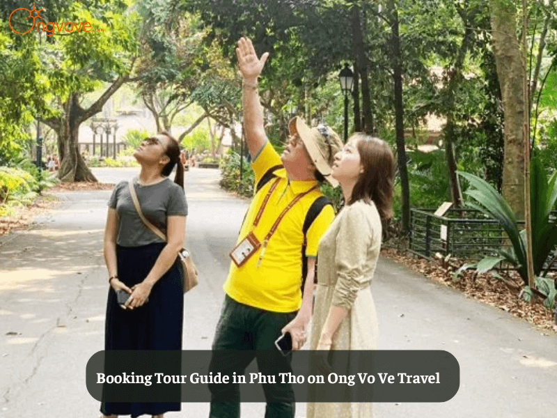 Booking Tour Guide in Phu Tho on Ong Vo Ve Travel