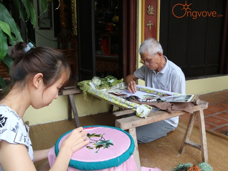 Giới thiệu về Làng Thêu Ren Thanh Hà