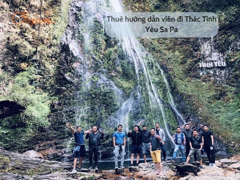 Thuê hướng dẫn viên đi Thác Tình Yêu Sa Pa