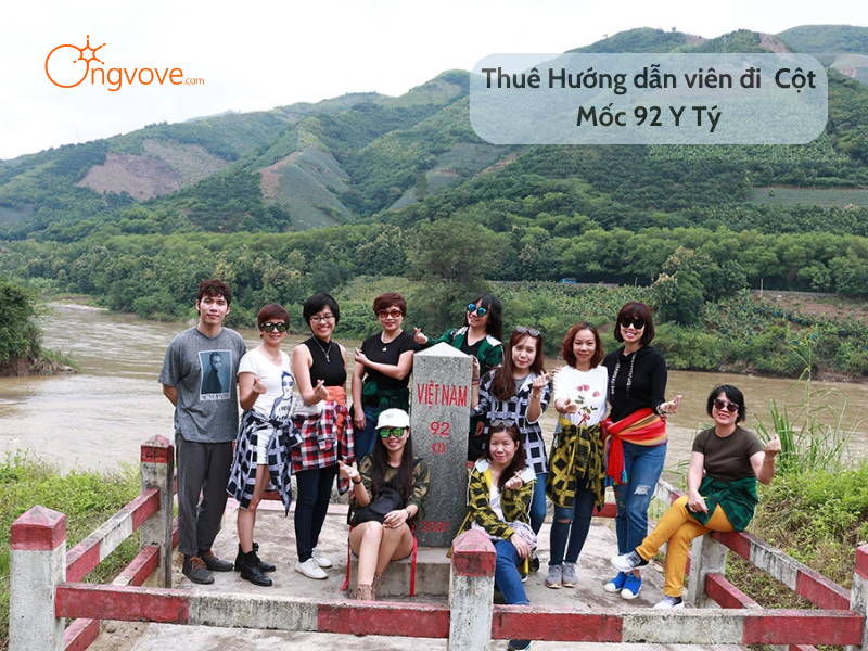 Thuê Hướng dẫn viên đi Cột Mốc 92 Y Tý