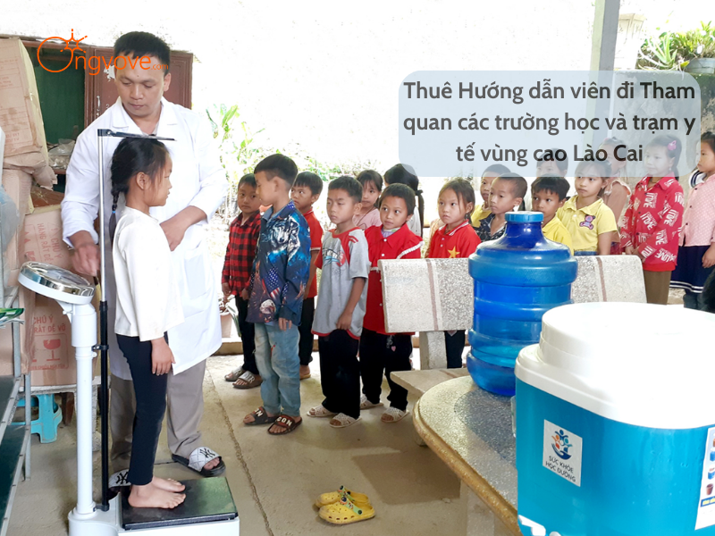 Thuê Hướng dẫn viên đi Tham quan các trường học và trạm y tế vùng cao Lào Cai