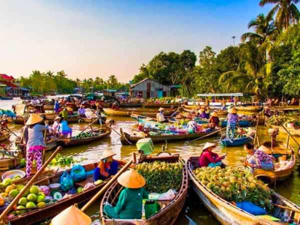 Tour 2N1D - Rạch Giá - Cần Thơ - Mỹ Khánh - Căn Nhà Màu Tím - Chợ Nổi Cái Răng - Vườn Trái cây