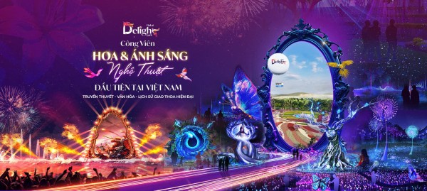 THAM QUAN CÔNG VIÊN HOA & ÁNH SÁNG DELIGHT PARK ĐÀ LẠT